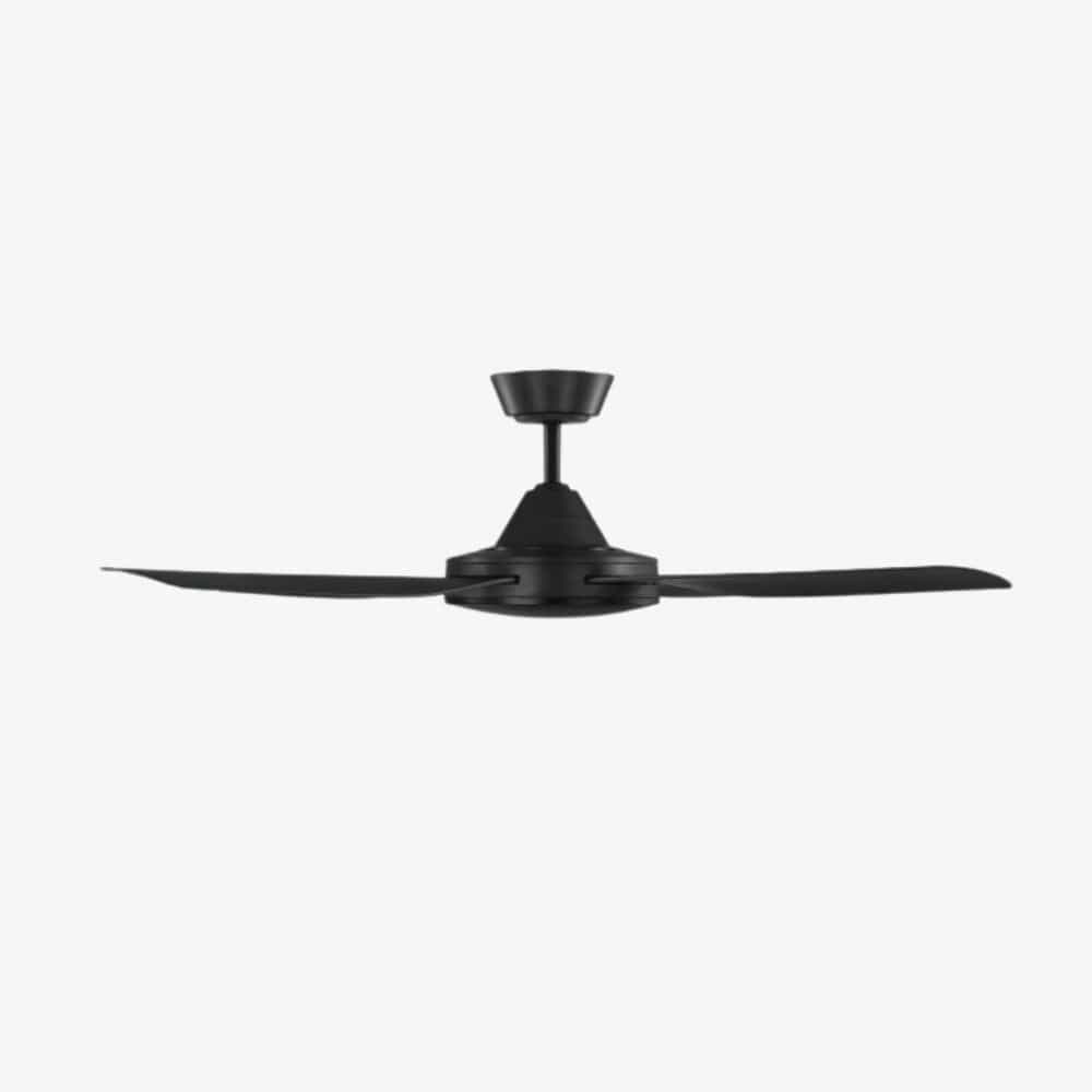 Without Light Bondi Ceiling Fan Matte Black