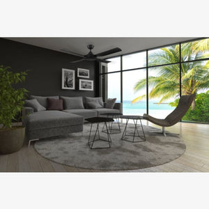 Without Light Bondi Ceiling Fan Matte Black