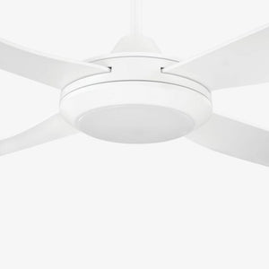 With Light Bondi Ceiling Fan Matte White with Light