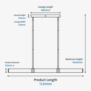 Linear Pendant Bower Linear Pendant