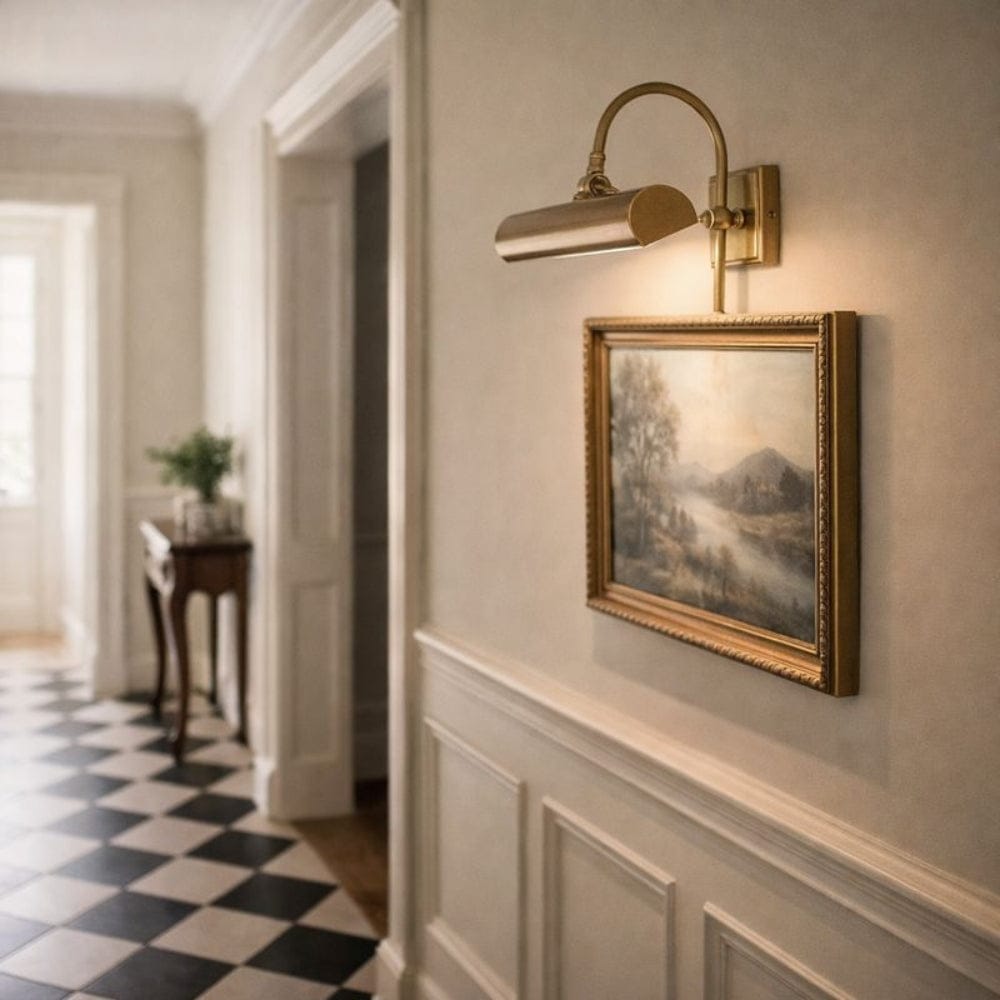 Picture Lights Bowral Picture Lights Antique Brass