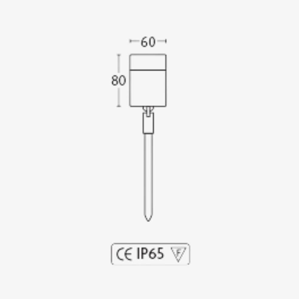Exterior Spike Light Bramston Spike Light