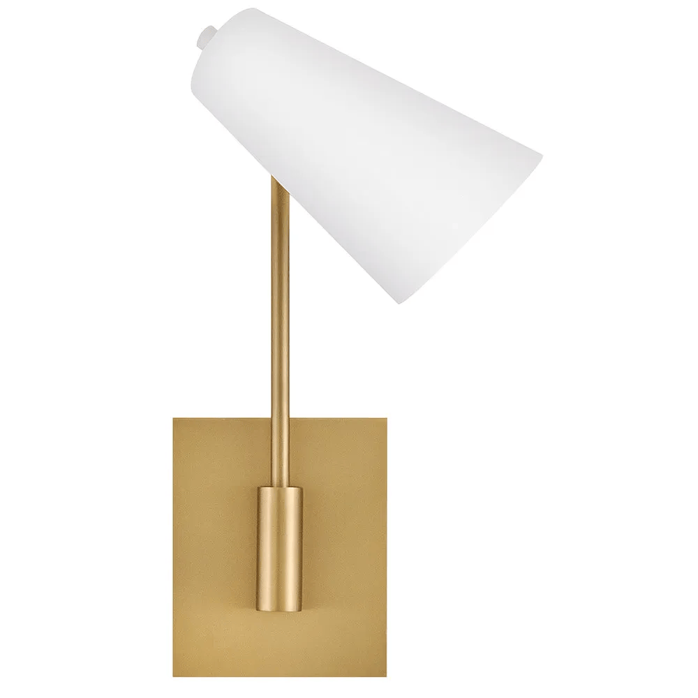 Bedside Wall Lights Bray 1L Swing Arm Single Light Sconce