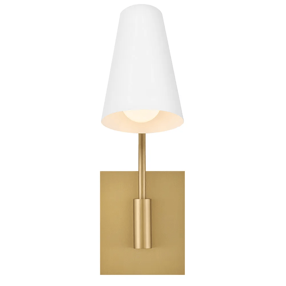 Bedside Wall Lights Bray 1L Swing Arm Single Light Sconce