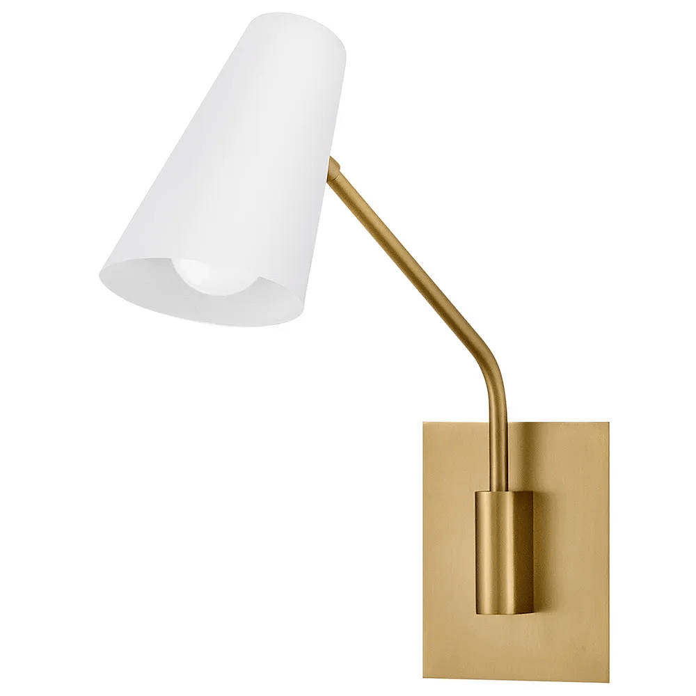 Bedside Wall Lights Bray 1L Swing Arm Single Light Sconce