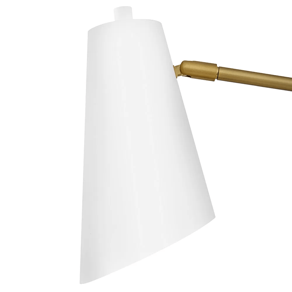 Bedside Wall Lights Bray 1L Swing Arm Single Light Sconce