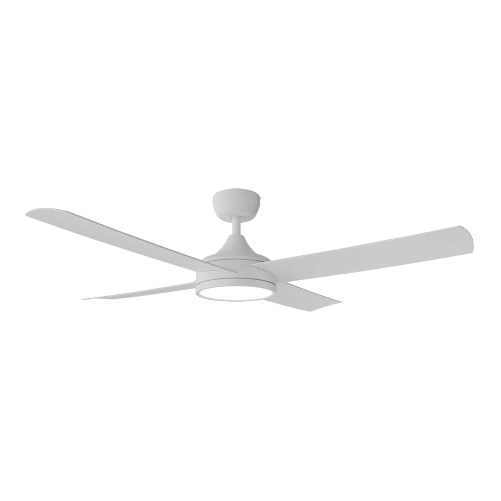 With Light Breeze Silent Pro DC Ceiling Fan White with Light
