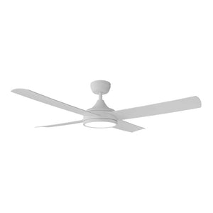 With Light Breeze Silent Pro DC Ceiling Fan White with Light