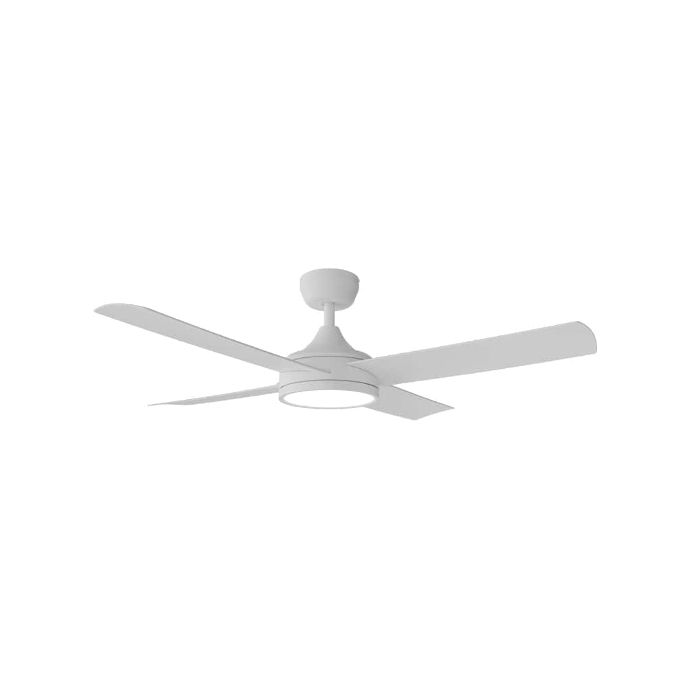 With Light Breeze Silent Pro DC Ceiling Fan White with Light