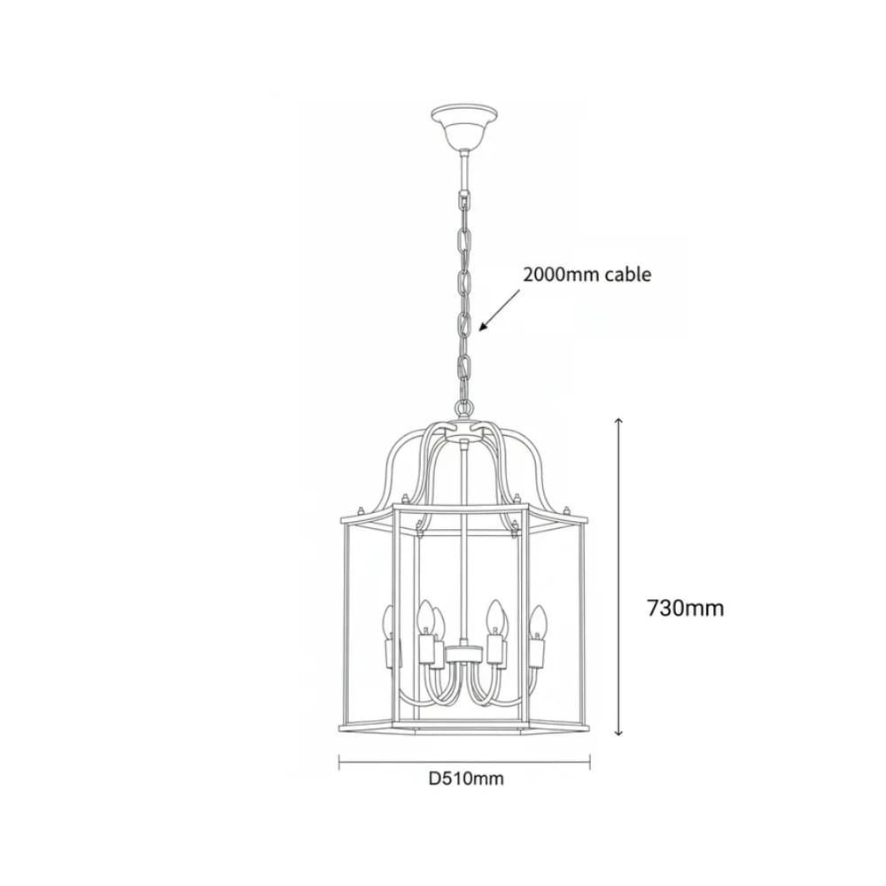 Interior Pendant Brentwood Large Pendant