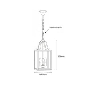 Interior Pendant Brentwood Medium Pendant