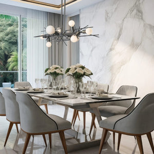 Linear Pendant Brindille 8 Light Linear Pendant