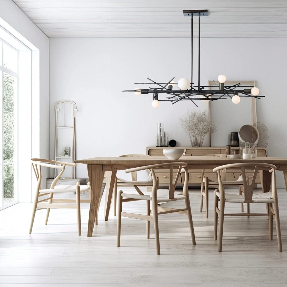 Linear Pendant Brindille 8 Light Linear Pendant