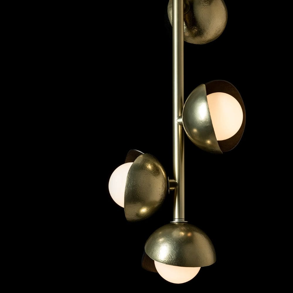 Interior Pendant Brooklyn 4 Light Double Shade Vertical Pendant