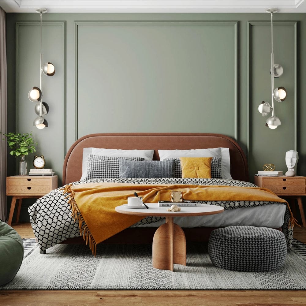 Interior Pendant Brooklyn 4 Light Double Shade Vertical Pendant