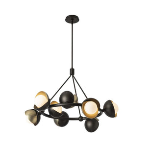 Interior Pendant Brooklyn 9 Light Double Shade Ring Pendant