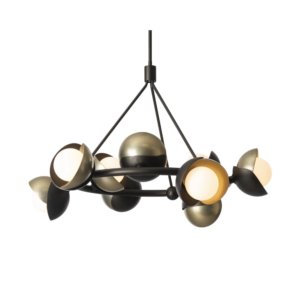 Interior Pendant Brooklyn 9 Light Double Shade Ring Pendant