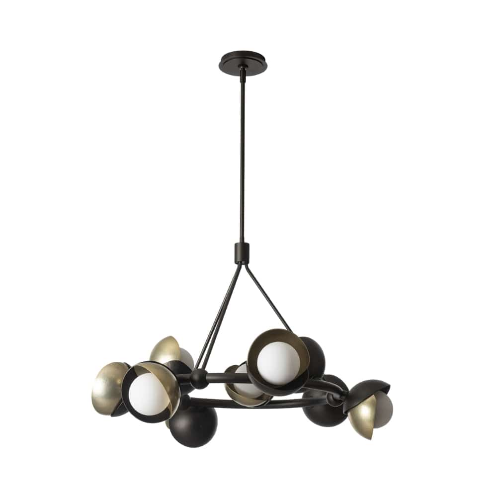 Interior Pendant Brooklyn 9 Light Double Shade Ring Pendant