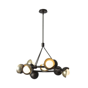 Interior Pendant Brooklyn 9 Light Double Shade Ring Pendant