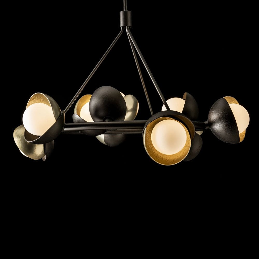 Interior Pendant Brooklyn 9 Light Double Shade Ring Pendant