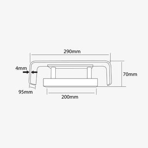 Interior Wall Light / Sconce Brooks Wall Light Black - CLEARANCE (EXCESS STOCK)