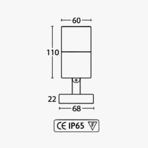 Exterior Wall Light Bunburry Spotlight - Adjustable