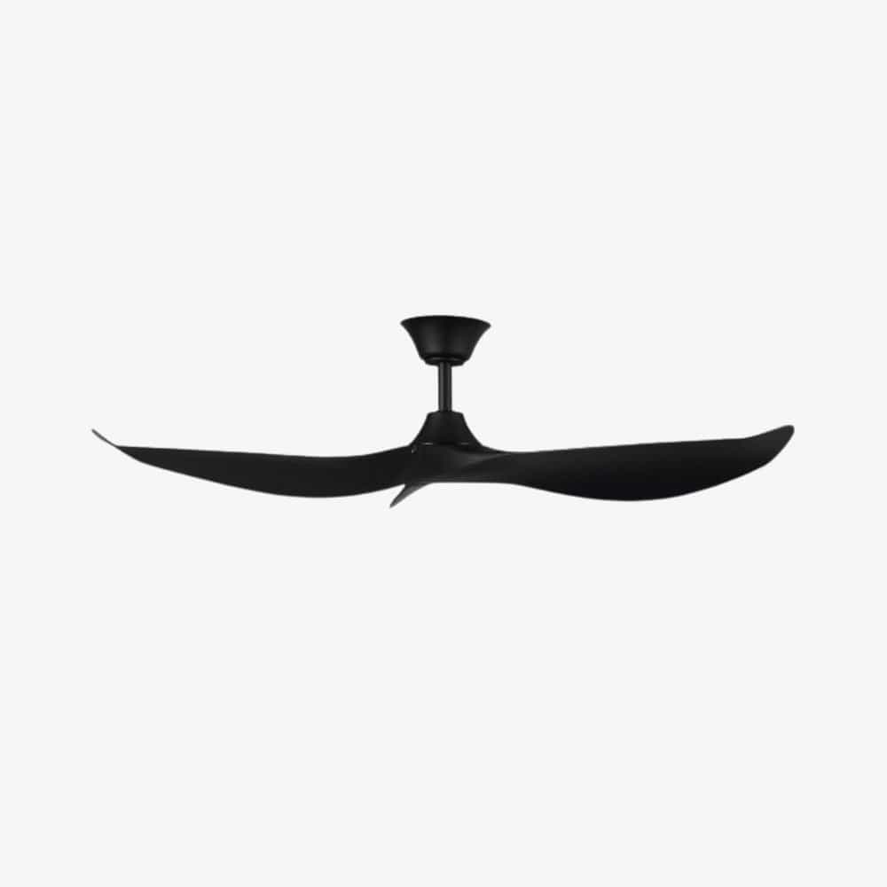 Without Light Cabarita Ceiling Fan Matte Black