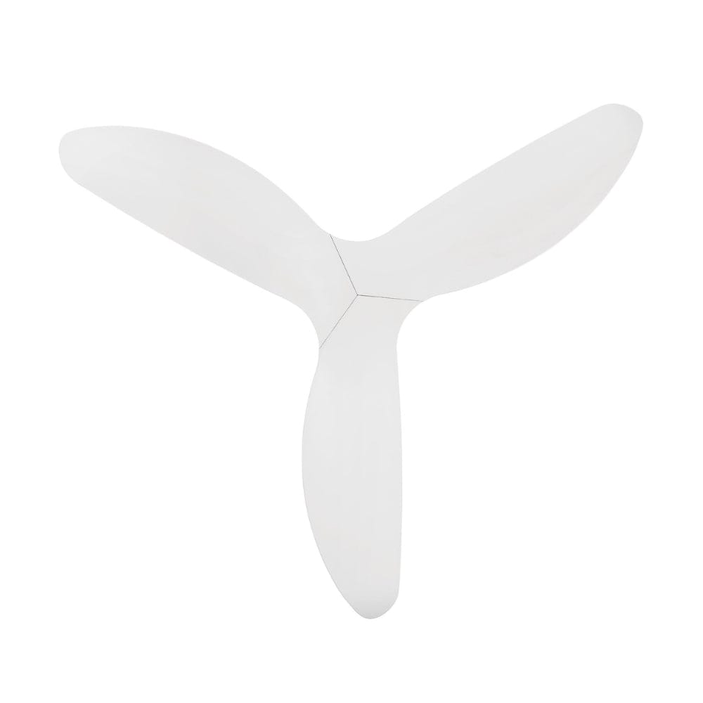 Without Light Cabarita Ceiling Fan Matte White