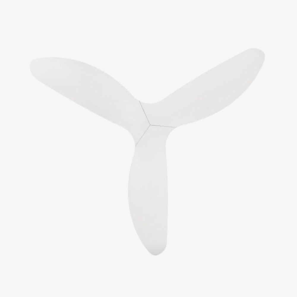 Without Light Cabarita Ceiling Fan Matte White