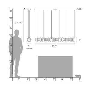Linear Pendant Cairn Linear LED Pendant