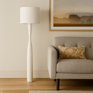 Floor Lamps Callum Floor Lamp Base White