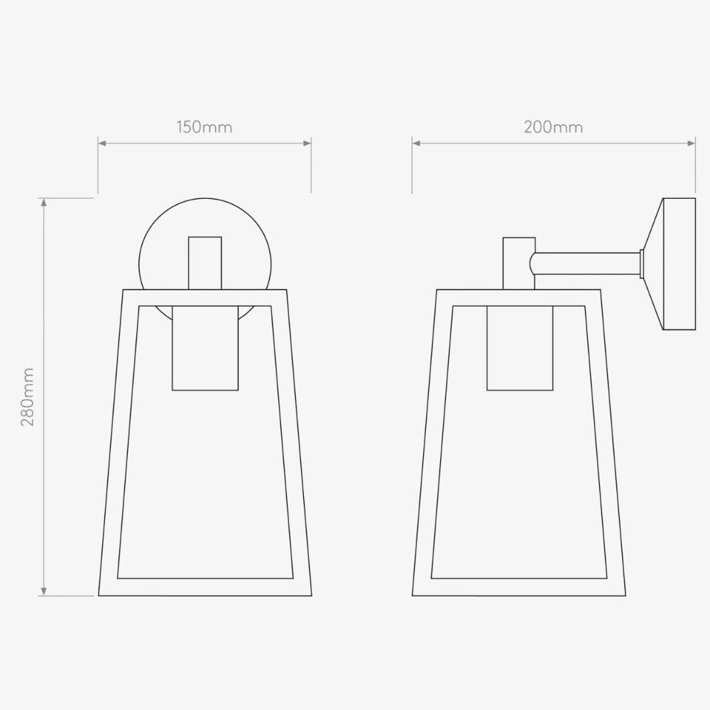 Interior Wall Light / Sconce Calvi Wall 215 Wall Light