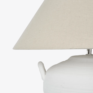 Table Lamps Camille White Table Lamp & Shade