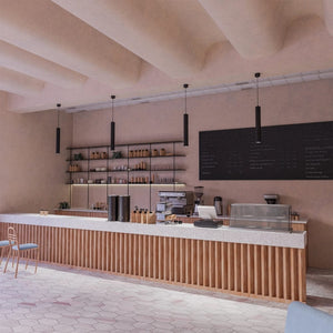 Interior Pendant Canary Fluted Pendant