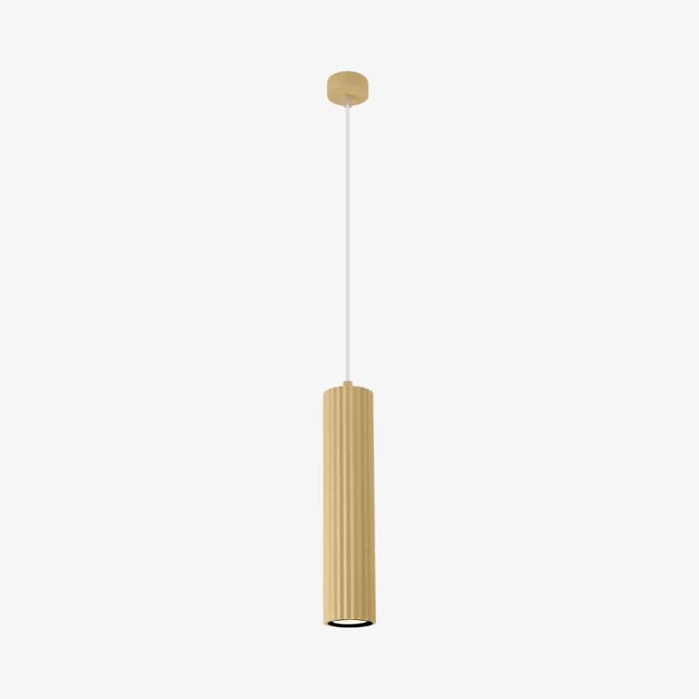 Interior Pendant Canary Fluted Pendant