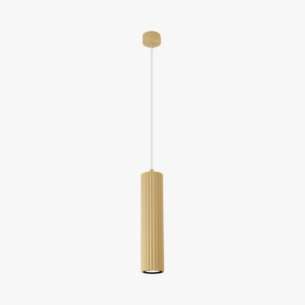 Interior Pendant Canary Fluted Pendant