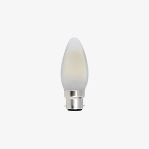 Globes Candle - B22 - 5.5W - Frost - 2700K