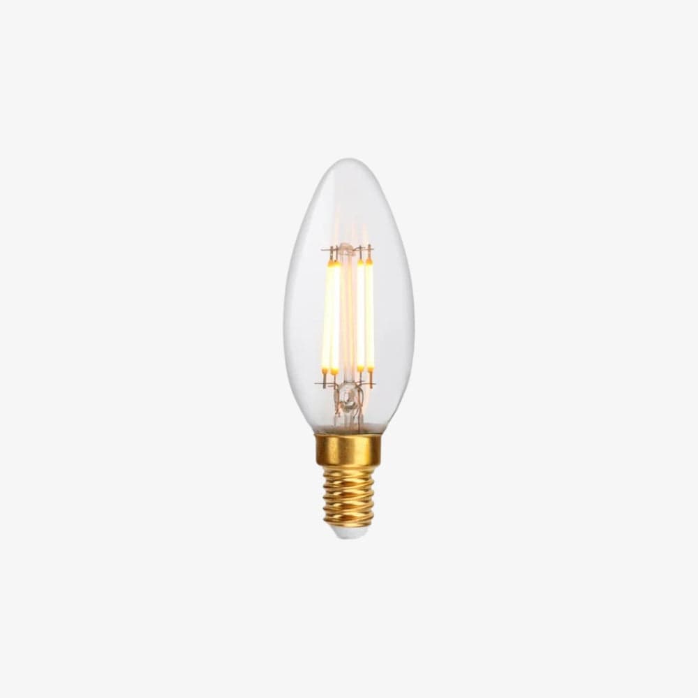 Globes Candle - E14 - 4W - Clear- 2200K