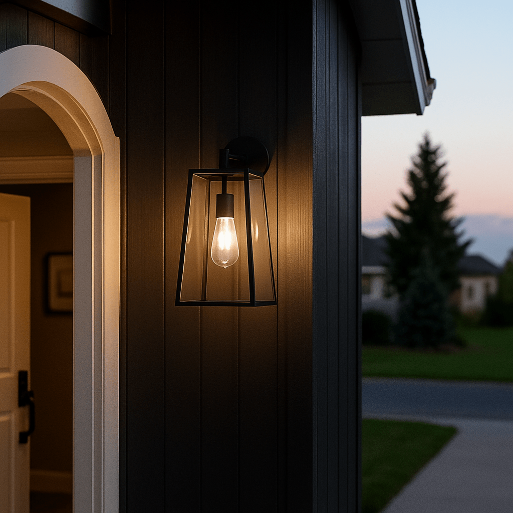Exterior Wall Light Cantena 25 Solid Brass Wall Light