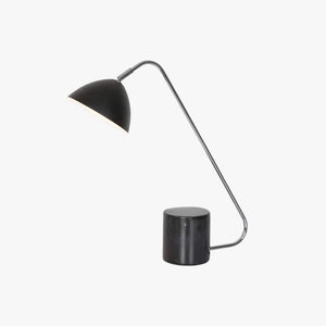 Table Lamps Capri Black Marble Table Lamp
