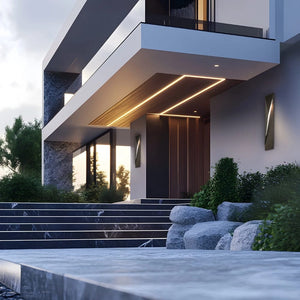 Exterior Wall Light Carbon Medium Outdoor Sconce