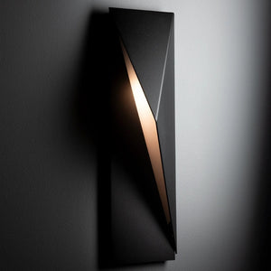 Exterior Wall Light Carbon Small Outdoor Sconce