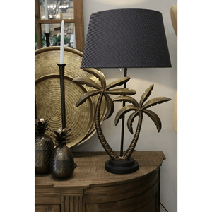 Table Lamps Caribbean Double Palm Lamp Base