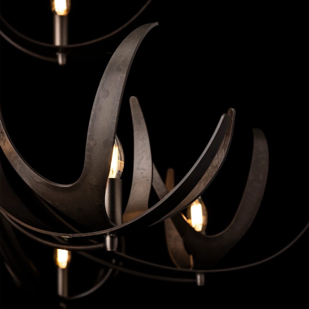Interior Pendant Caribou 9 Light Tiered Chandelier