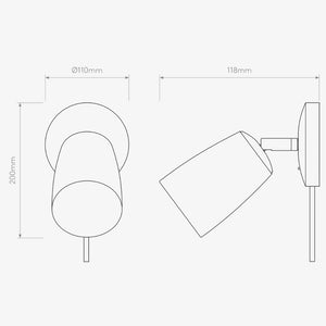 Interior Wall Light / Sconce Carlton Wall Plug-In Light