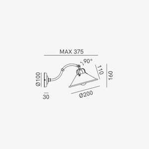 Interior Wall Light / Sconce Cascina Indoor Wall Light