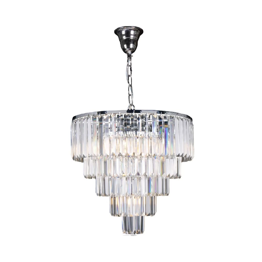 Chandelier Celestial Chandelier in Chrome