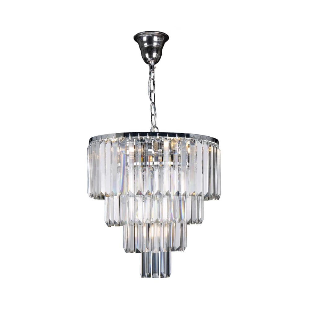 Chandelier Celestial Chandelier in Chrome