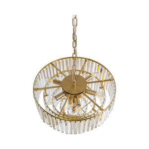 Chandelier Celestial Chandelier in Satin Brass