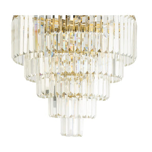 Chandelier Celestial Chandelier in Satin Brass
